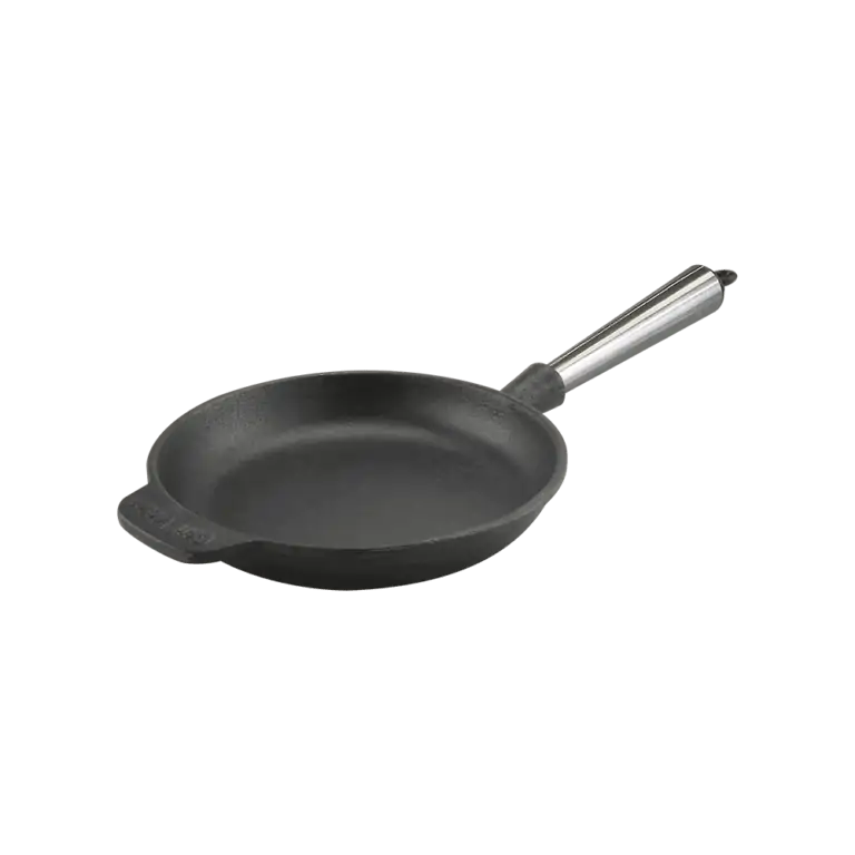 Cast Iron Frying Pan 18cm Stainless Steel Handle